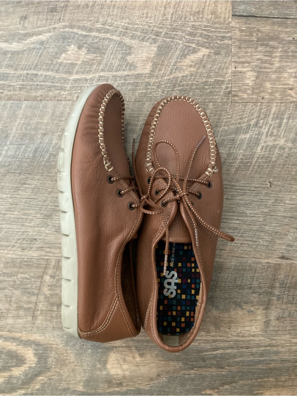 SAS | Women’s Brown Mock Toe Loafers